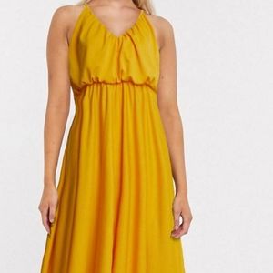Plunge summer dress